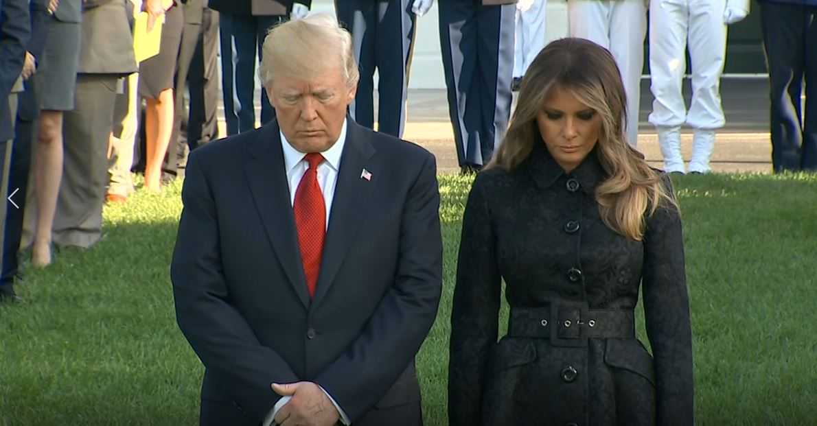 President, First Lady attend Pentagon ceremony marking 9/11 anniversary