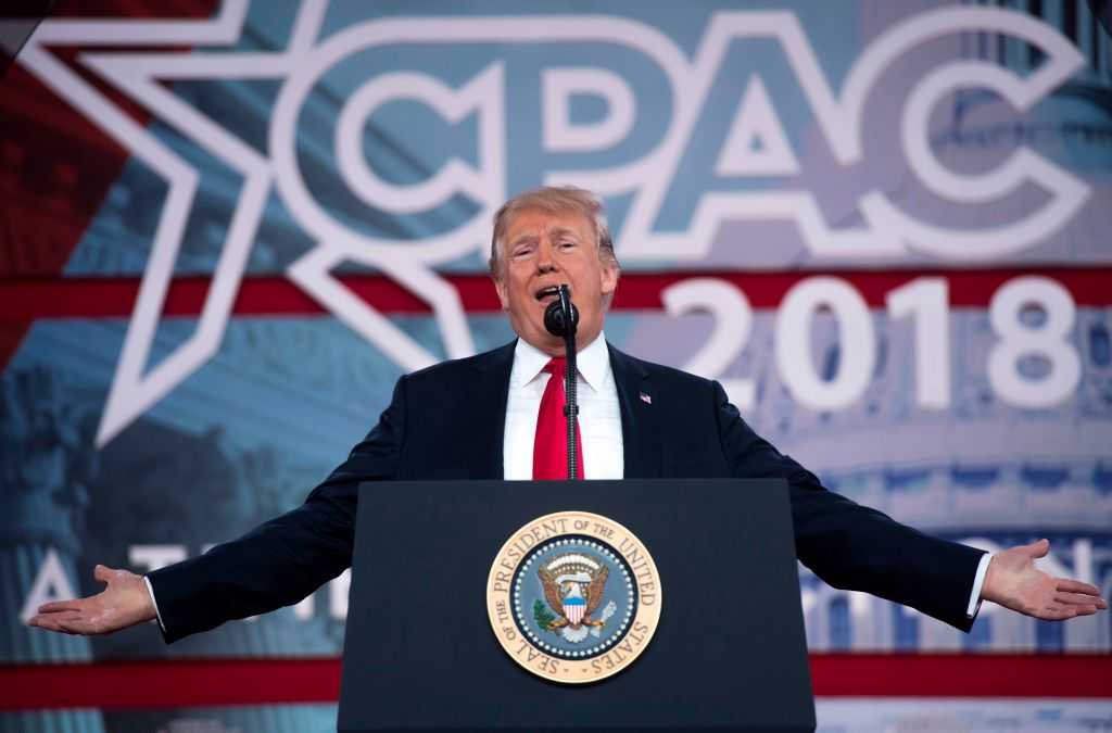 In CPAC speech, Trump calls for arming teachers, more guards at schools