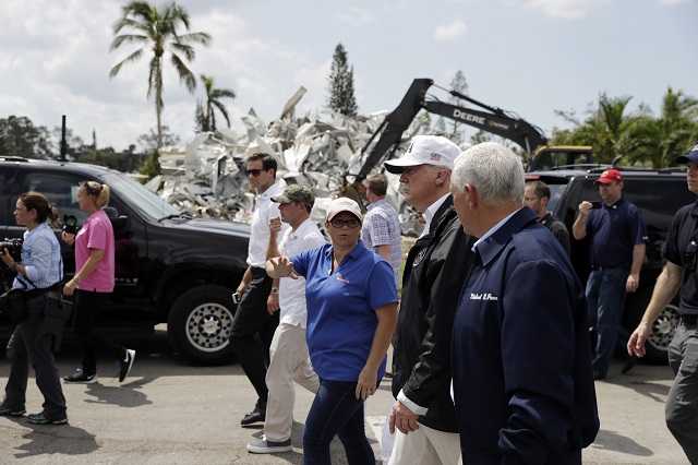 President Trump praises rapid response to Irma in Florida
