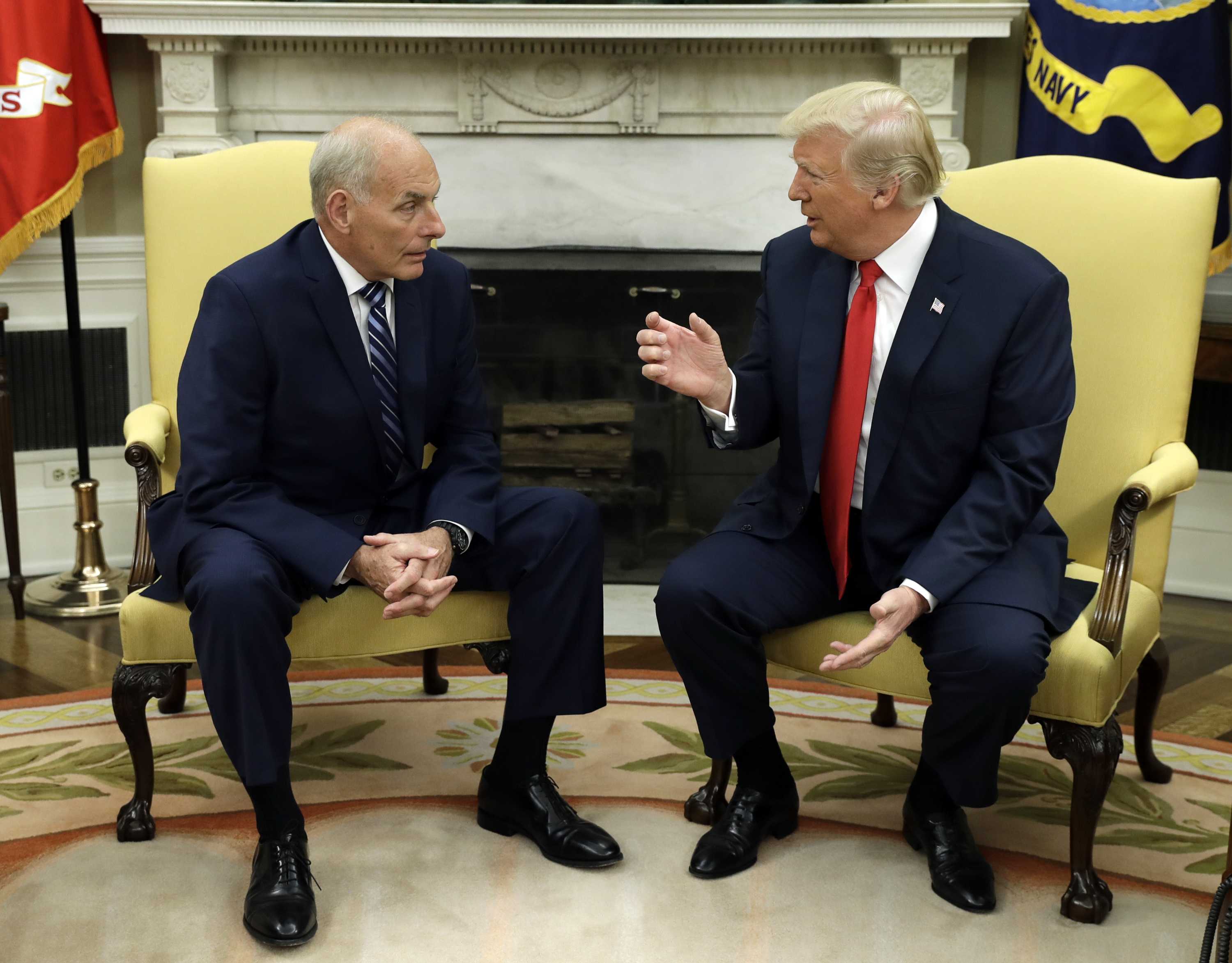 President Trump swears in new chief of staff Kelly