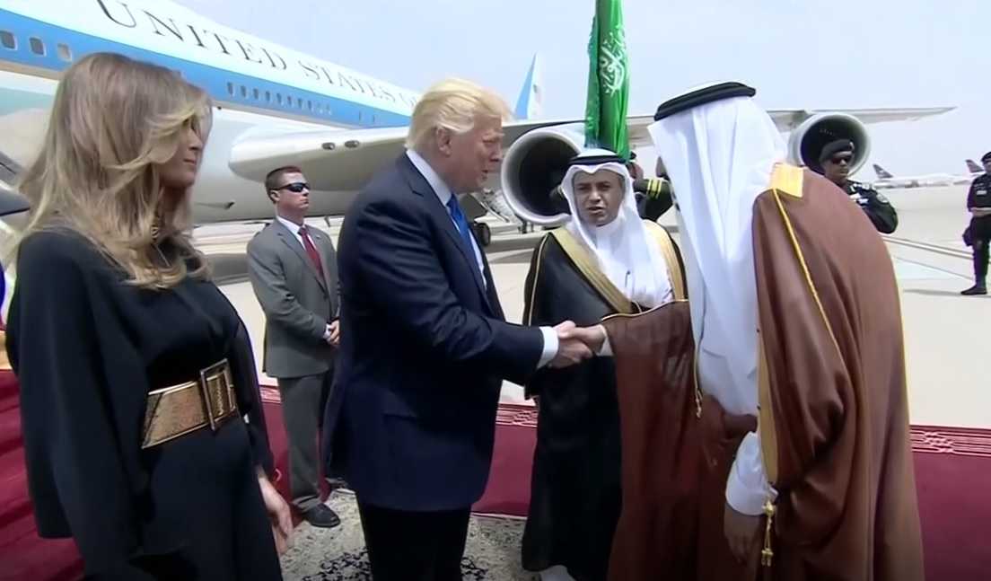 Trump in Saudi capital for first foreign tour