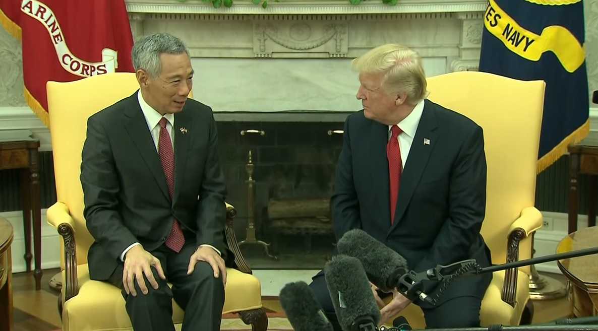 WATCH LIVE: President Trump, Singaporean Prime Minister speak from the White House
