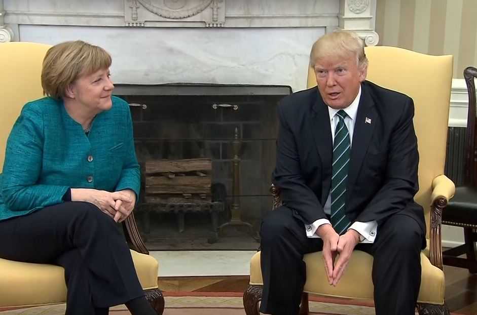 While campaigning, Merkel says Europeans can't 'completely' rely on US, others