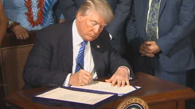 Trump signs VA reform bill to protect whistleblowers, ease firings