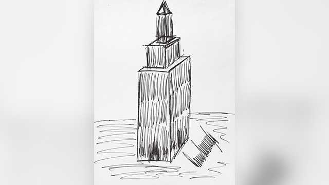 Trump's drawing of Empire State Building exceeds expectations at auction