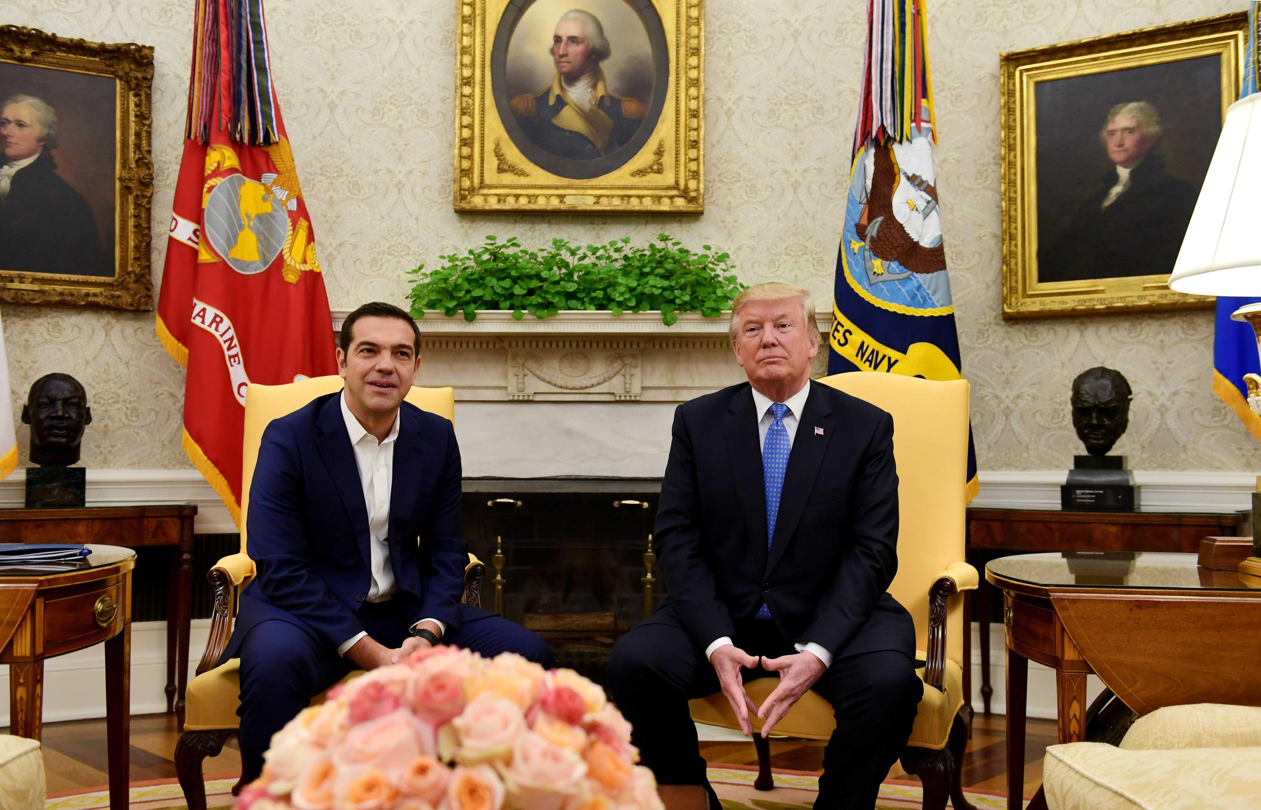 Trump hails Greece’s economic revival at White House meeting