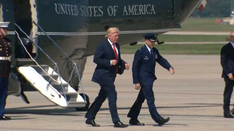 Trump takes 17-day leave with 'working vacation'