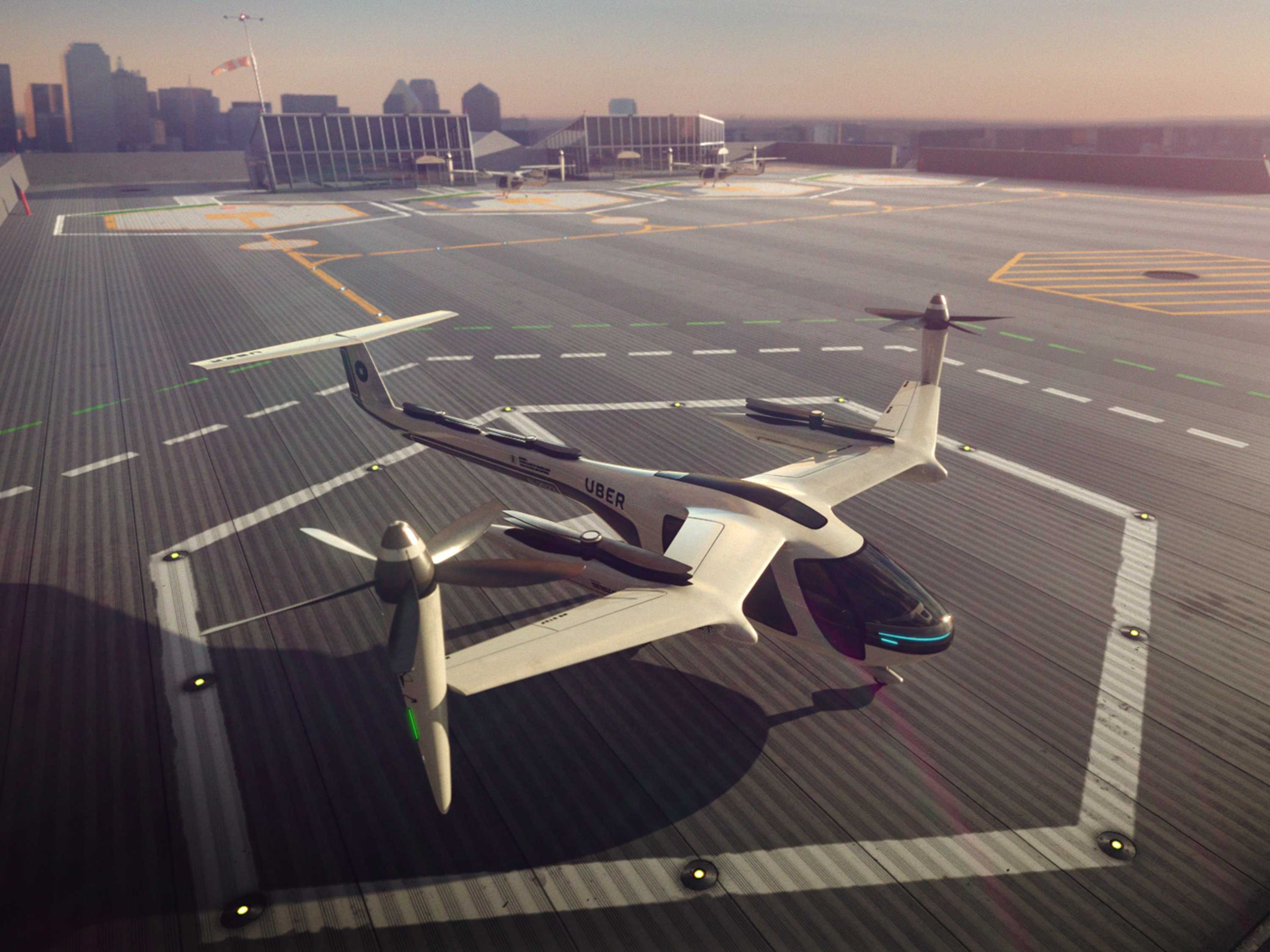 Uber partners with NASA on flying taxis