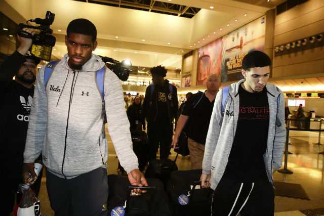 UCLA players to Trump: 'Thanks for helping us out'
