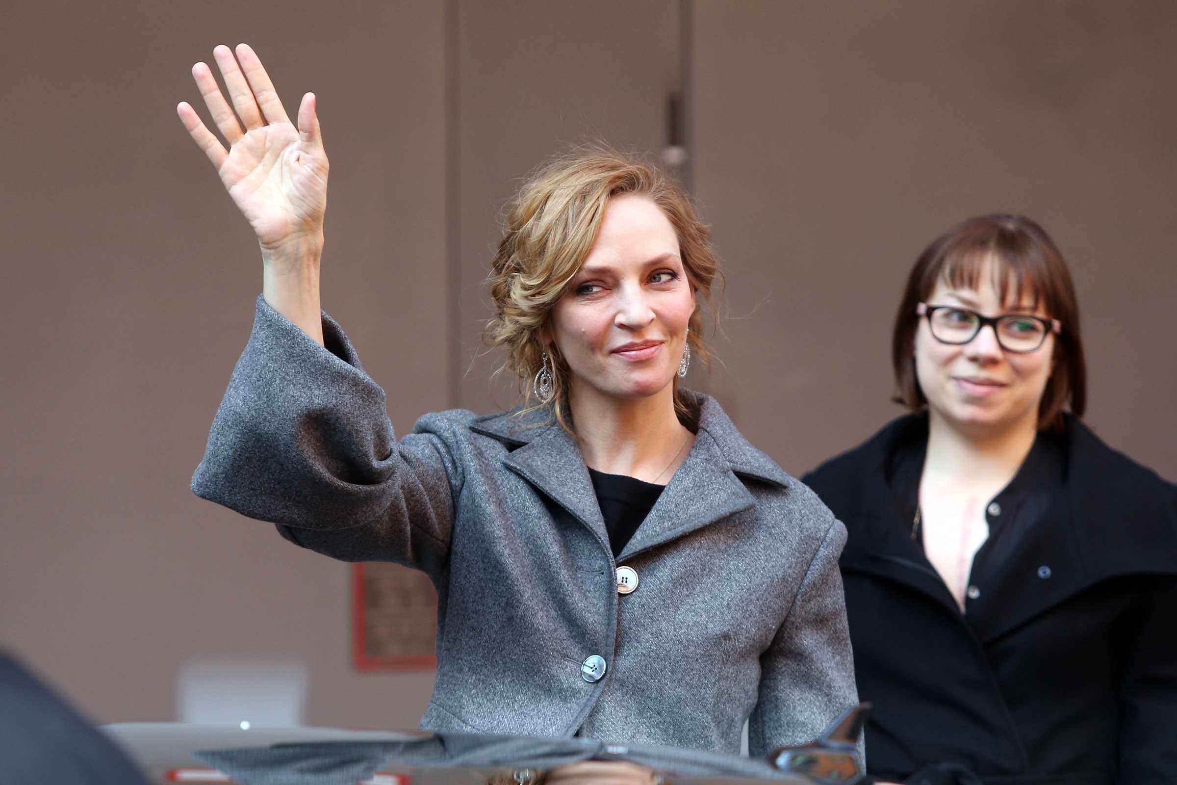 Uma Thurman sends message to Harvey Weinstein and his 'wicked conspirators'