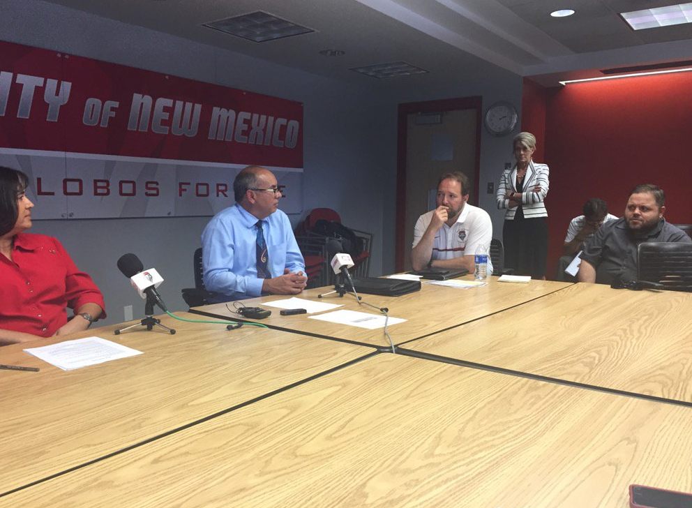 UNM president announces stronger internal controls over athletic dept.
