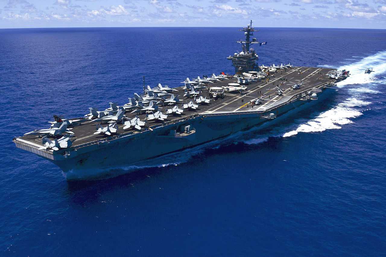 In message to North Korea, 2 US carriers to train together in Sea of Japan