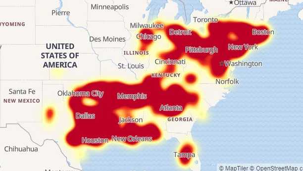 Verizon Wireless Customers Report Temporary Outages In Service Across Us 6482