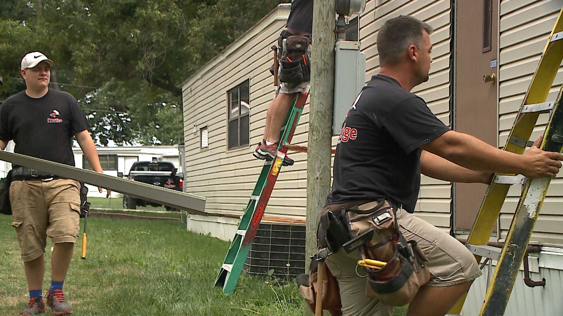 Good Samaritans cover cost to repair veteran's home