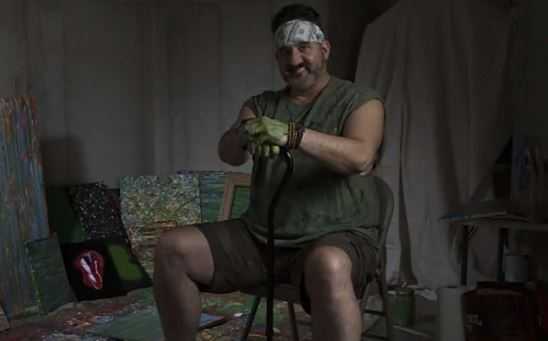 Woman's photos show veterans embracing life