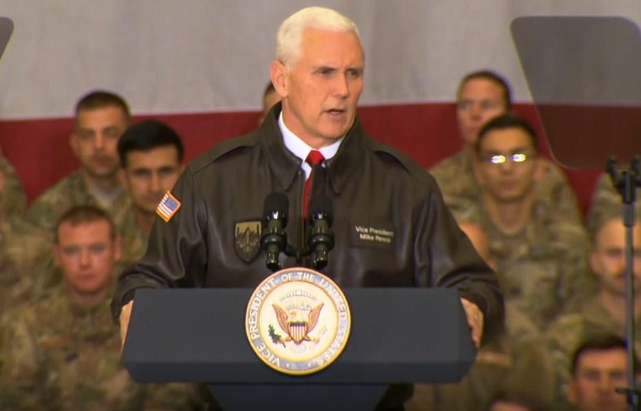 VP to troops: 'You deserve better' than shutdown