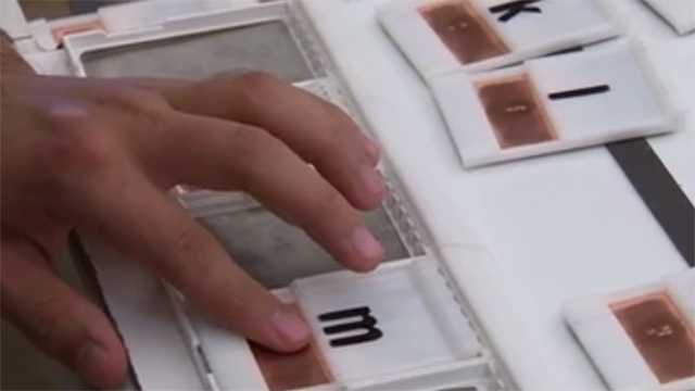 College student's invention helping visually impaired