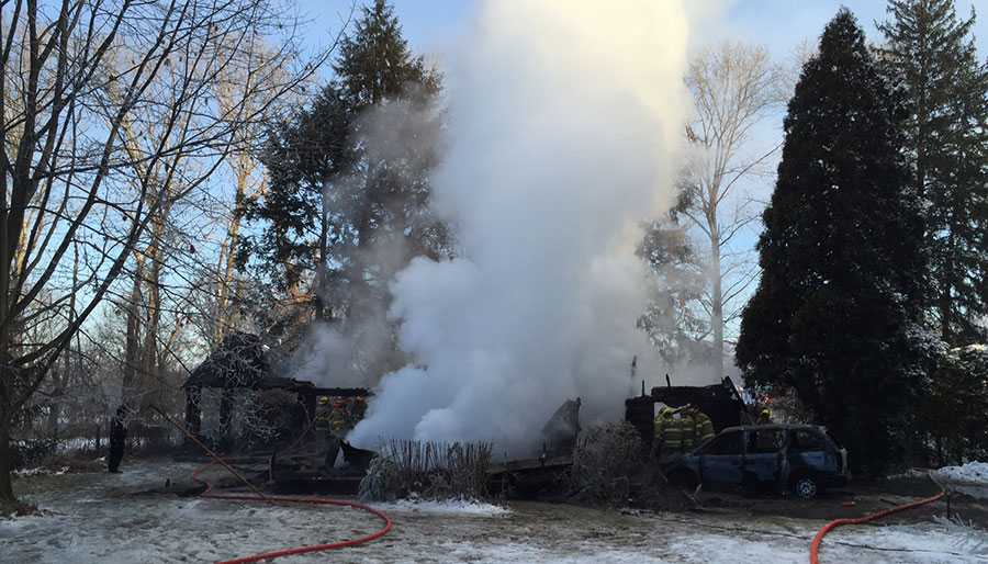 House destroyed by fire in Penn Hills
