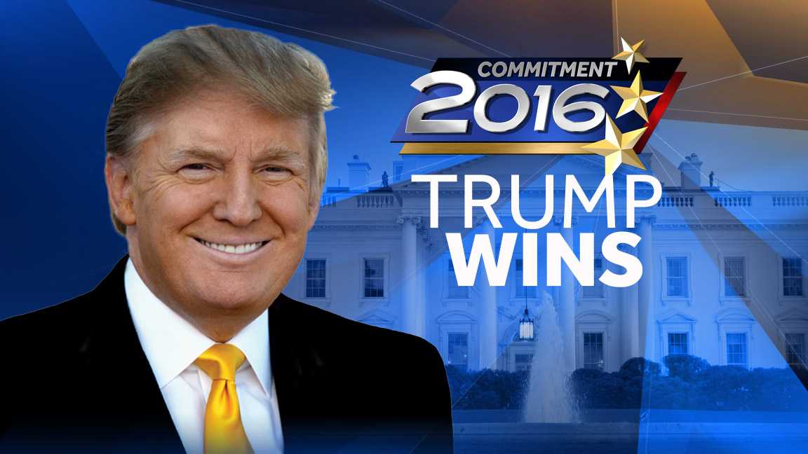 Donald Trump Elected President Of The United States