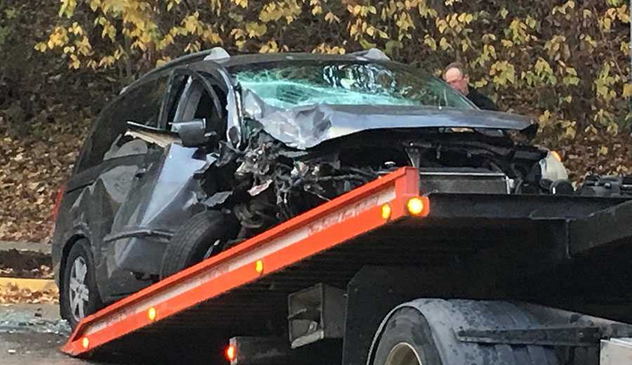 Car collides with Port Authority bus in wrong-way, head-on crash in Pittsburgh