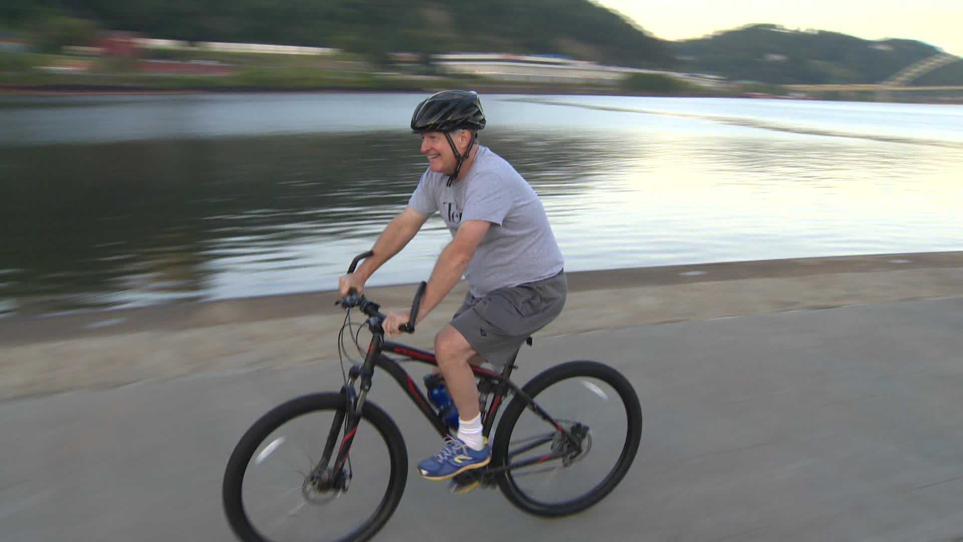 Allegheny County Executive rides entire Great Allegheny Passage​ trail to promote it - all the way to DC