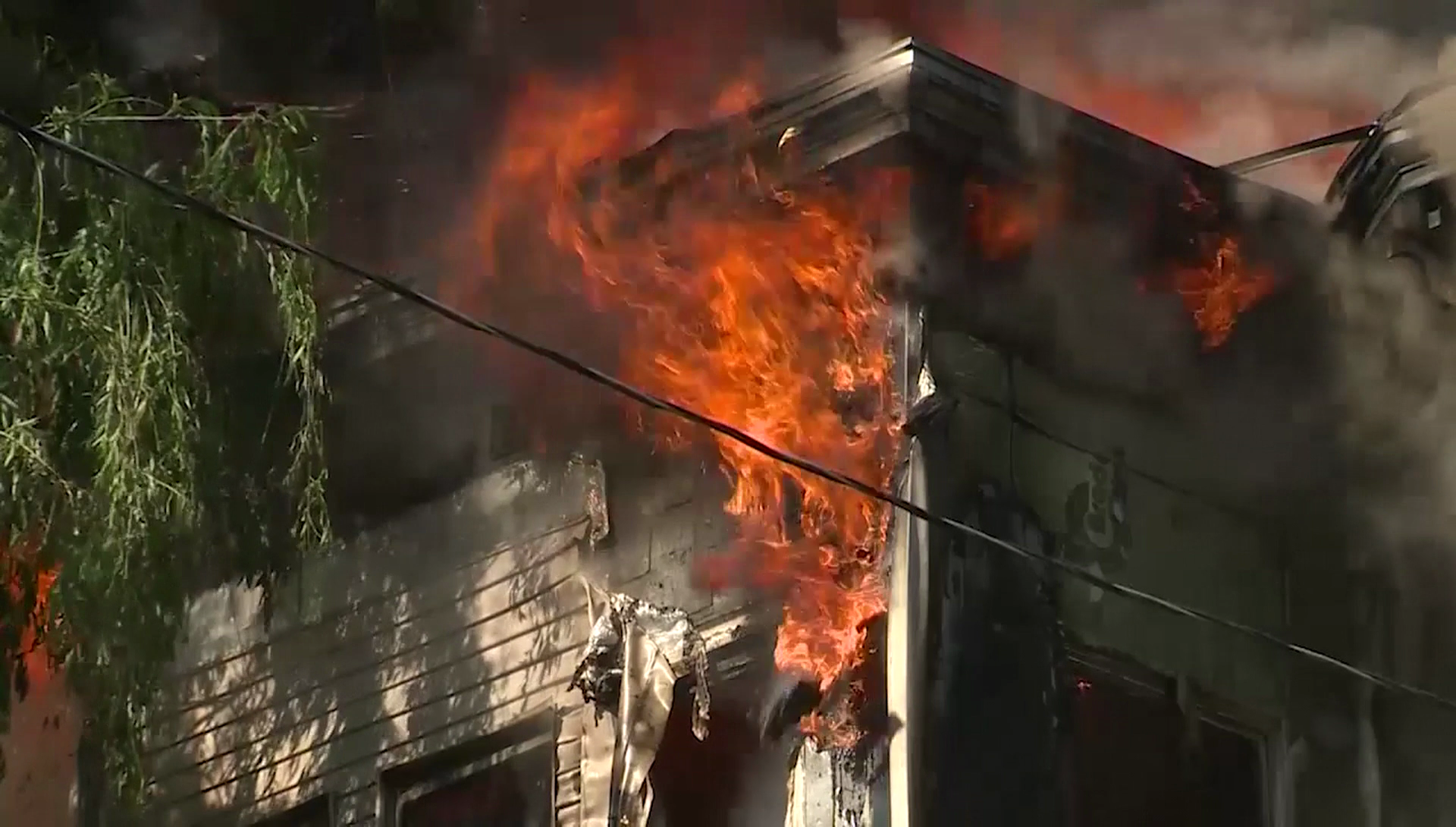 Smoking materials blamed for massive Massachusetts blaze