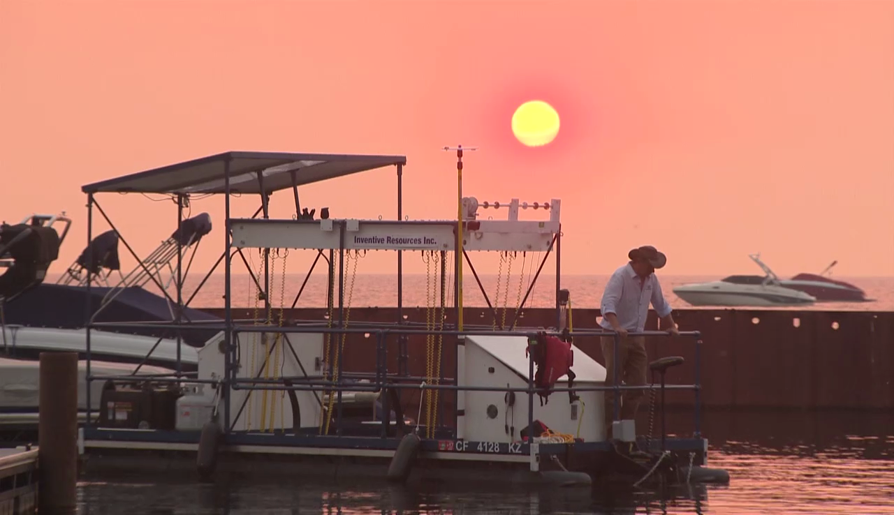 How UV light eradicates aquatic weeds in Lake Tahoe