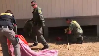 Deputies break down homeless encampment in Auburn