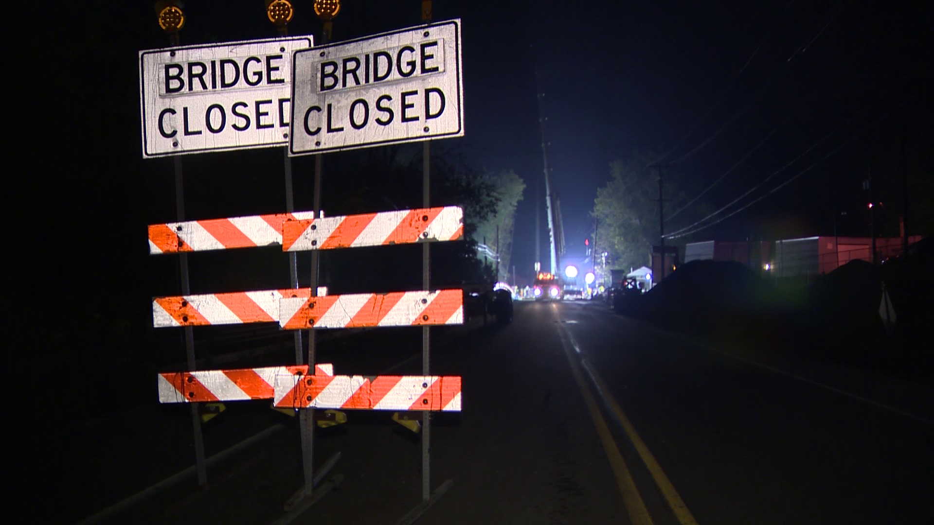 Babcock Boulevard Bridge closed; replacement work is underway