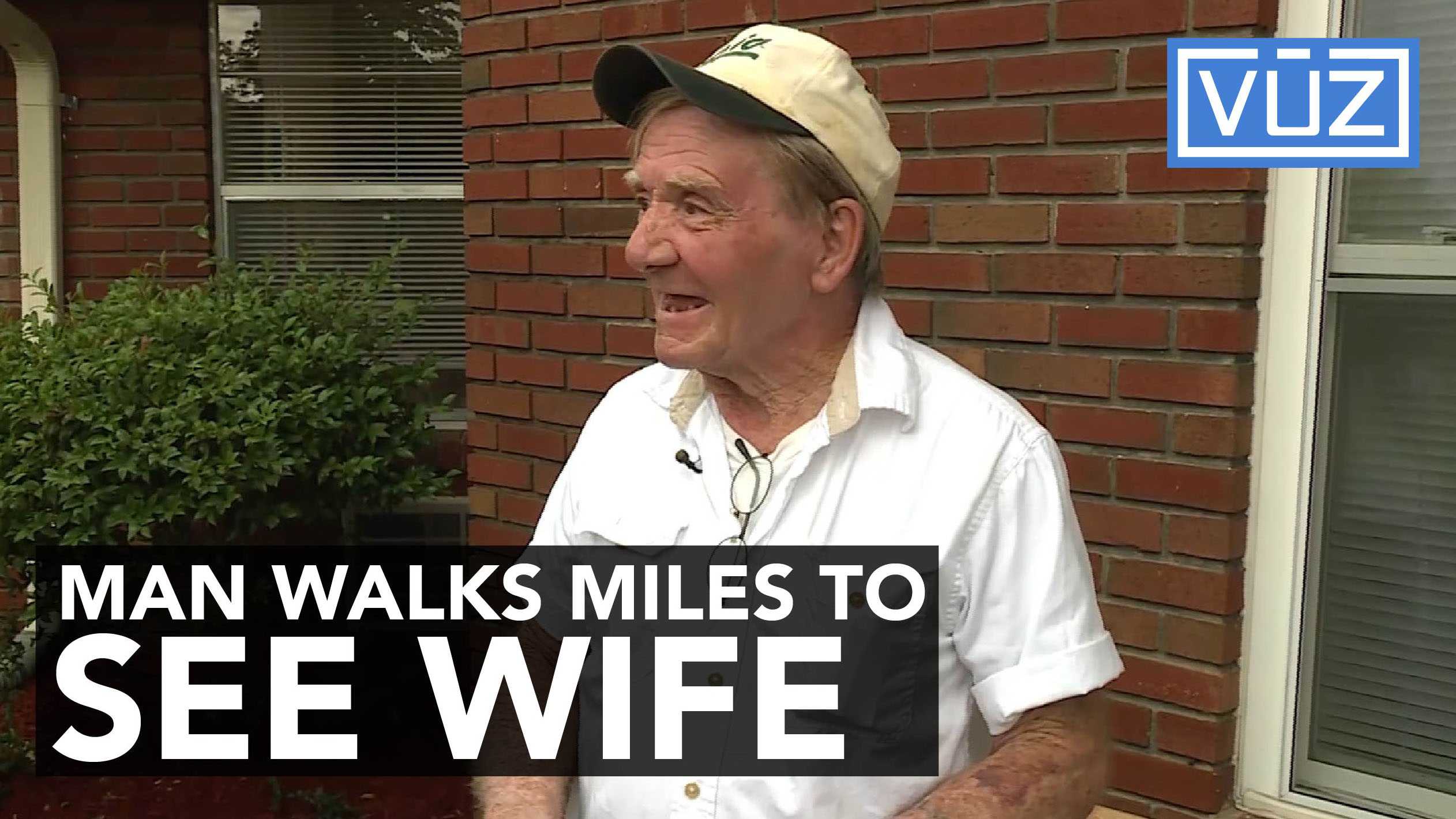 Vietnam veteran walks miles every day to his wife