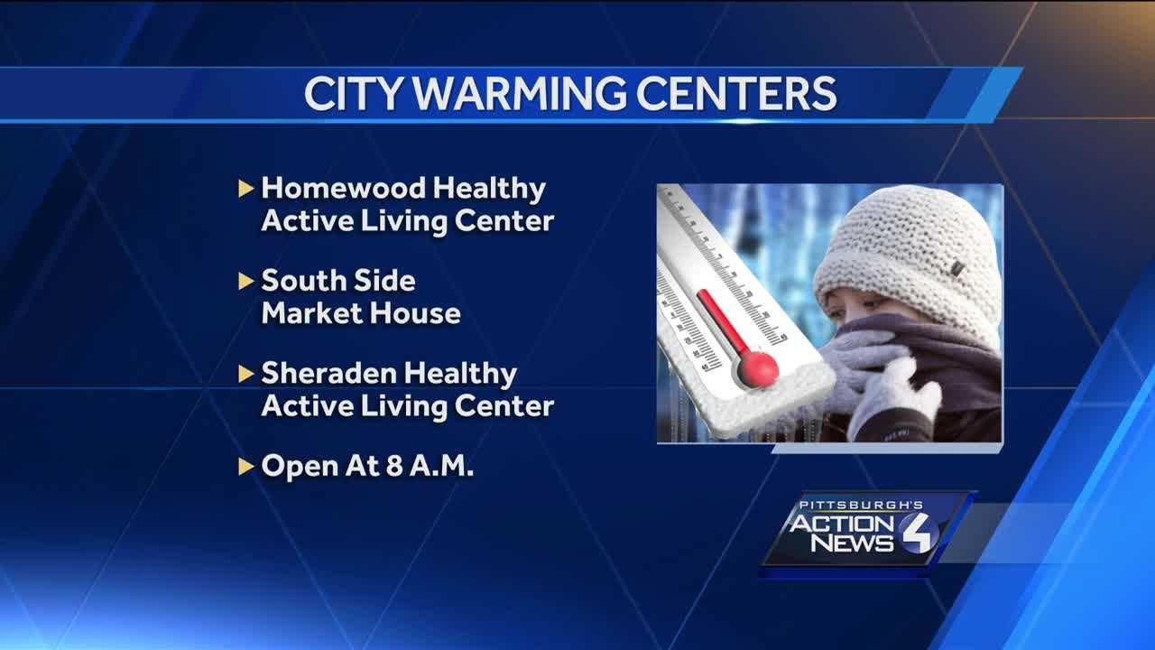 City of Pittsburgh offering daytime warming centers