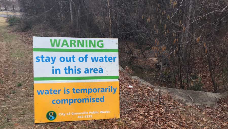 Sanitary sewer overflow in Greenville, officials say