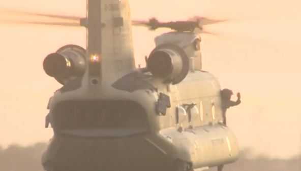 A beautiful and heartbreaking goodbye as troops deploy to Middle East