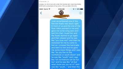 Love at first sight? Woman pens Facebook post to Mardi Gras float rider