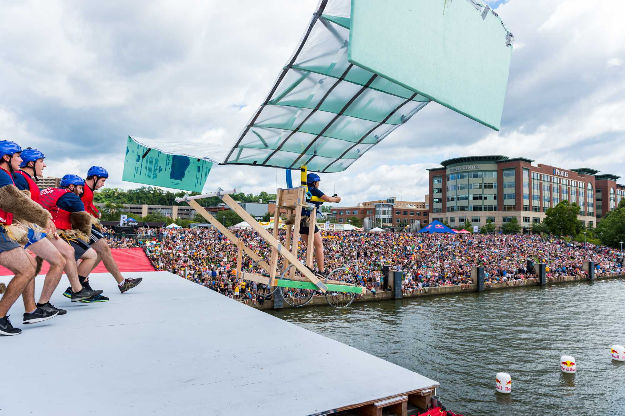 Four people injured during Flugtag event at the Three Rivers Regatta