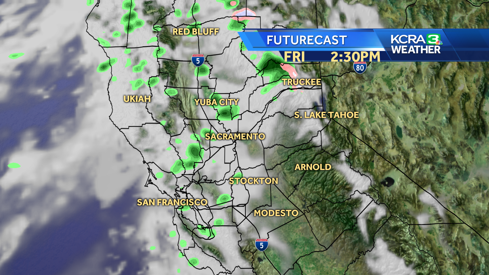 More Showers on The Way