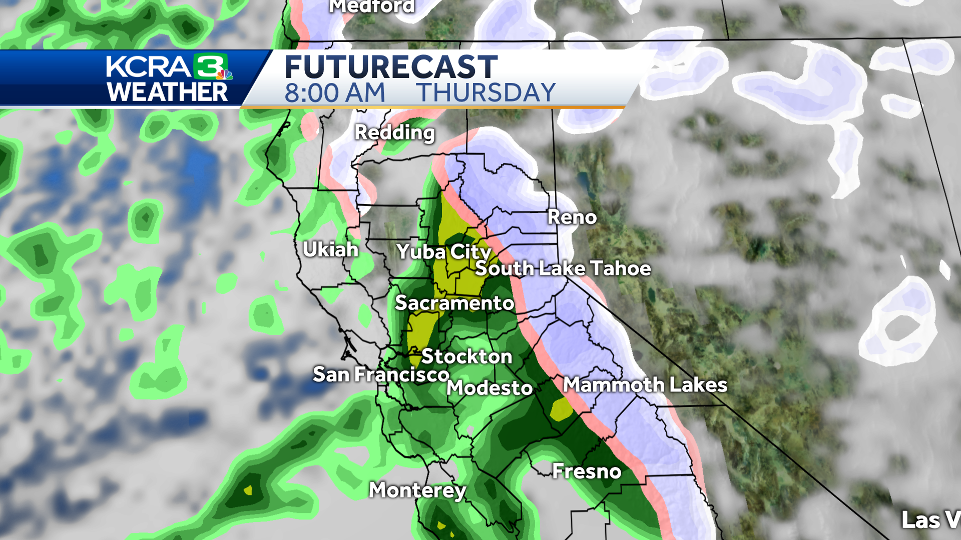A storm for Northern California