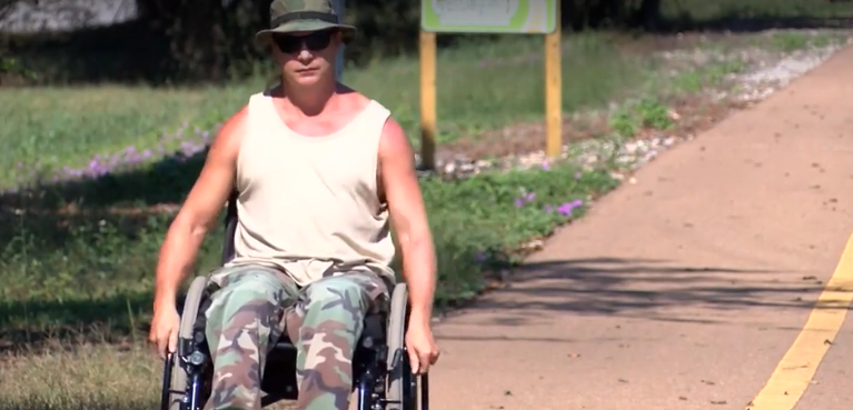 Disabled man to ride 88 miles in wheelchair to raise money for children's charity