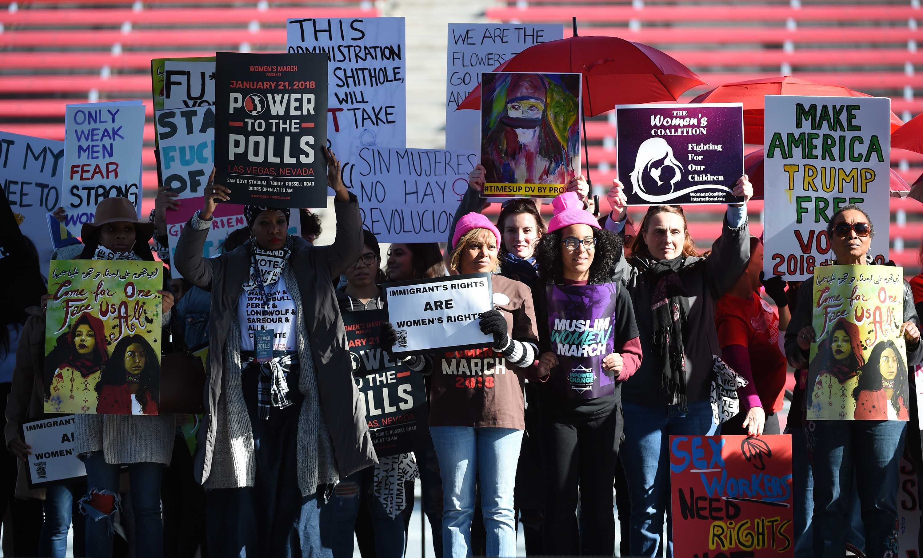 Women's marches organizers hope to keep building momentum