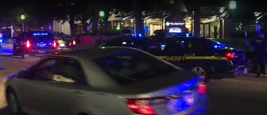 Naked man covered in blood steals car, police say