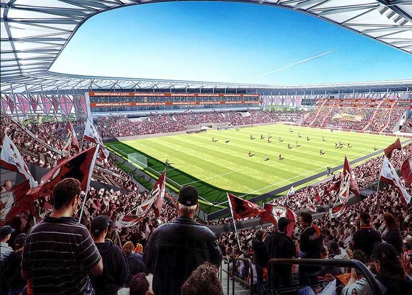 Sacramento is 1 of 4 cities in the finals for MLS team