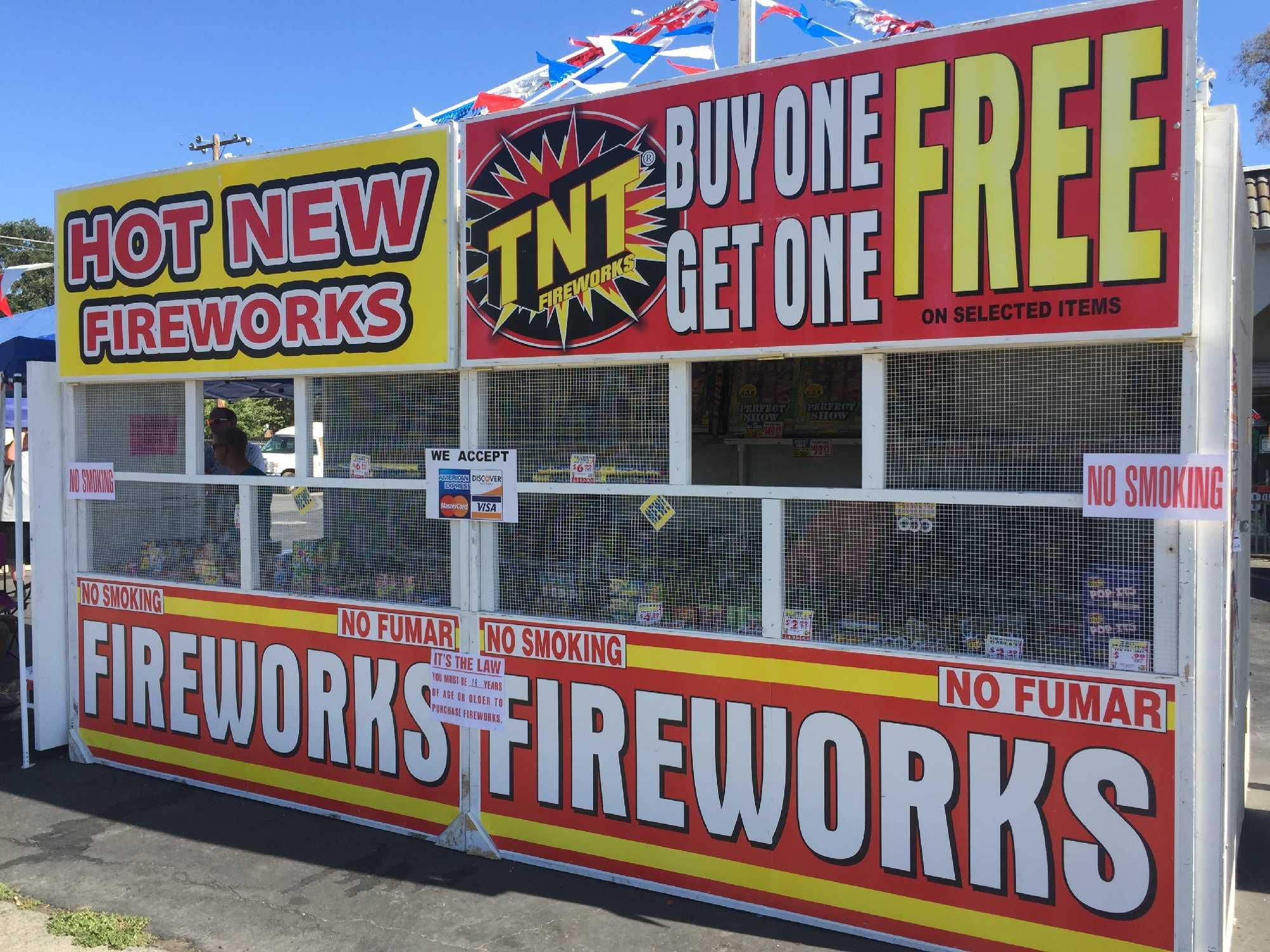 Here are the NorCal cities where you can use fireworks