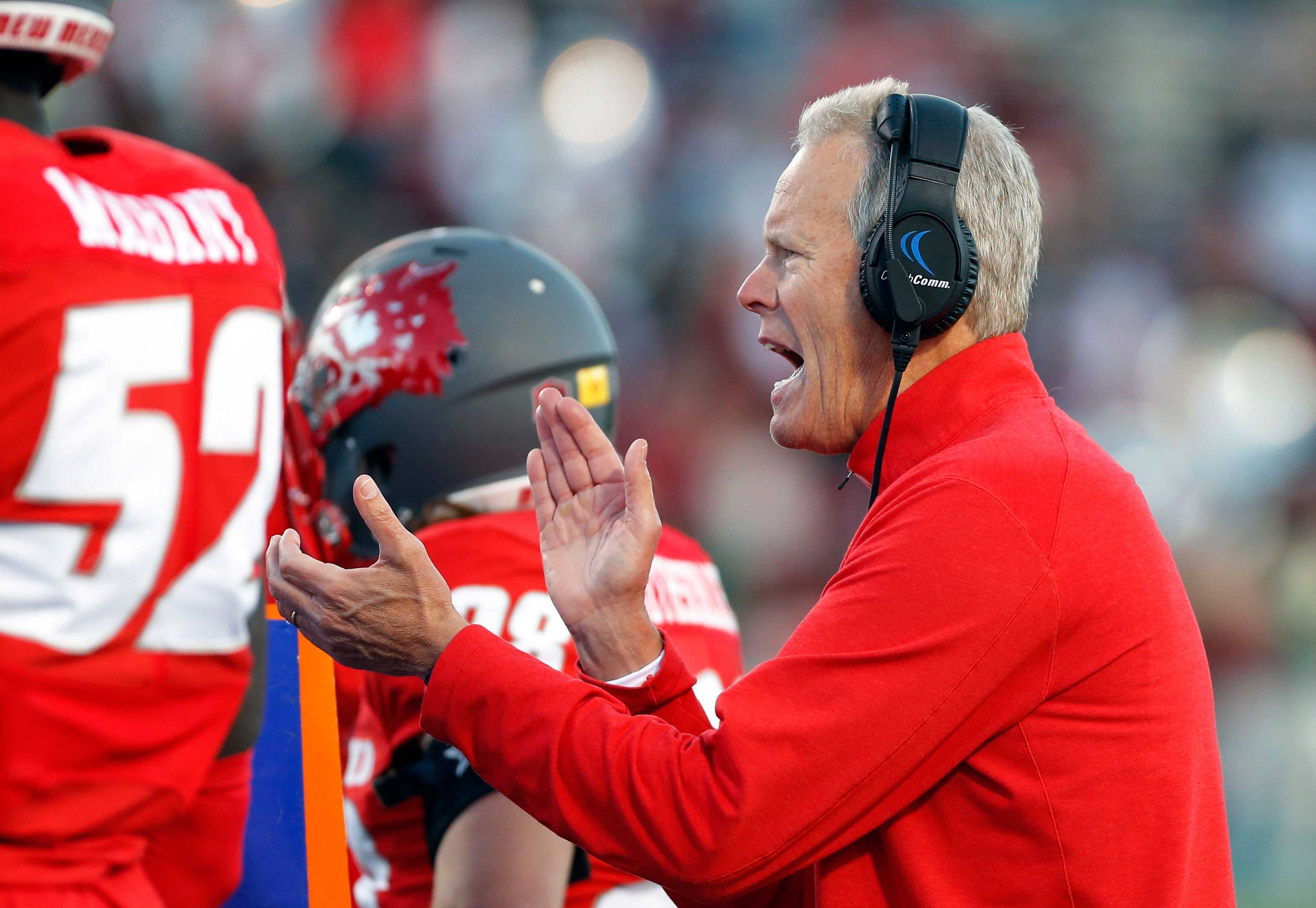 UNM suspends head football coach Bob Davie