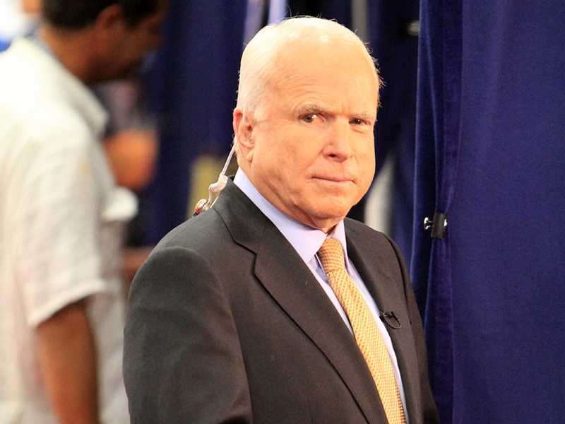 Nevada GOP official tweets article calling for McCain's death
