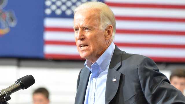 Biden tells New Hampshire crowd: 'Guys, I'm not running' Biden tells New Hampshire crowd: 'Guys, I'm not running'