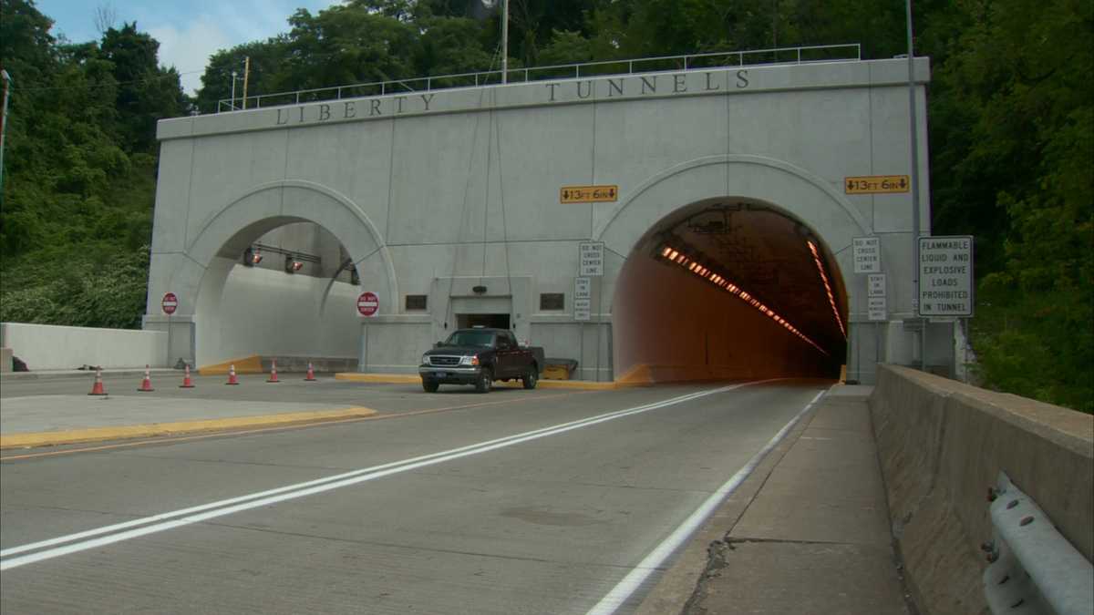 Liberty Tunnel closures scheduled this week