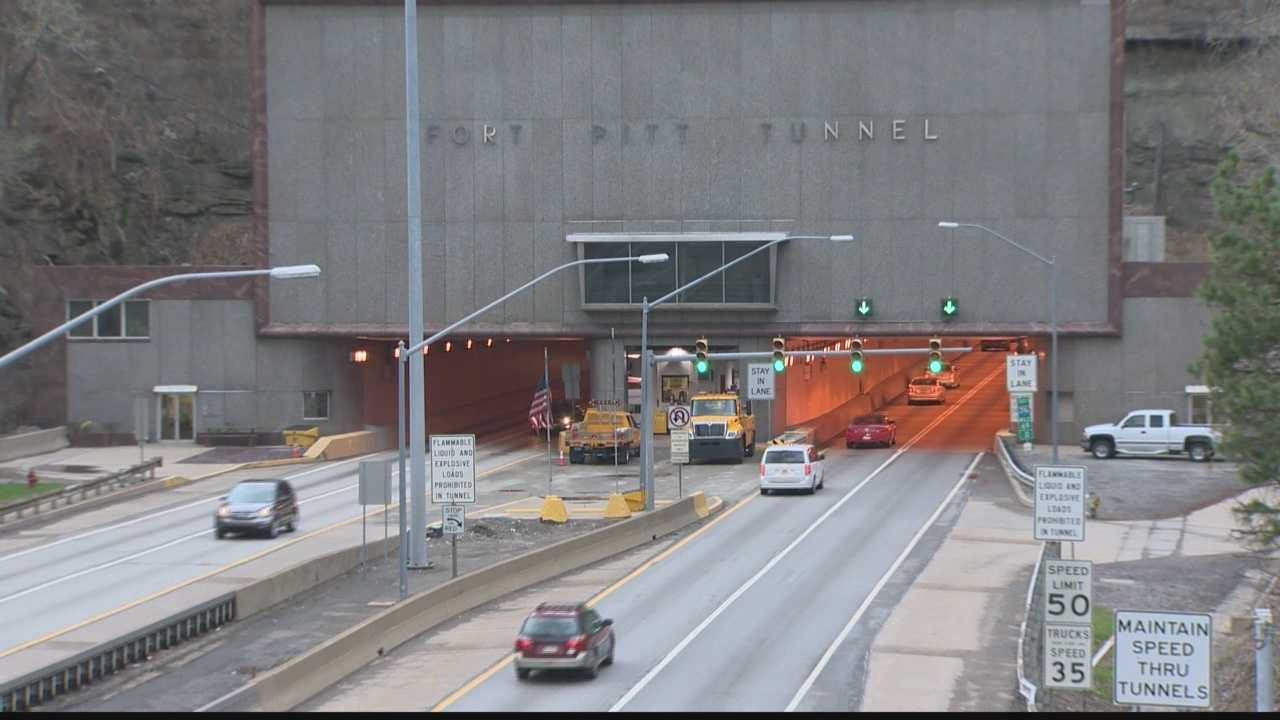 Fort Pitt Tunnel washing to cause restrictions Tuesday through Thursday nights