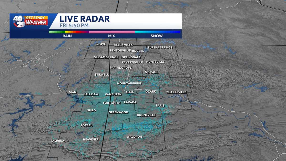 Northwest Arkansas Weather Maps KHBS/KHOG Channel 40/29