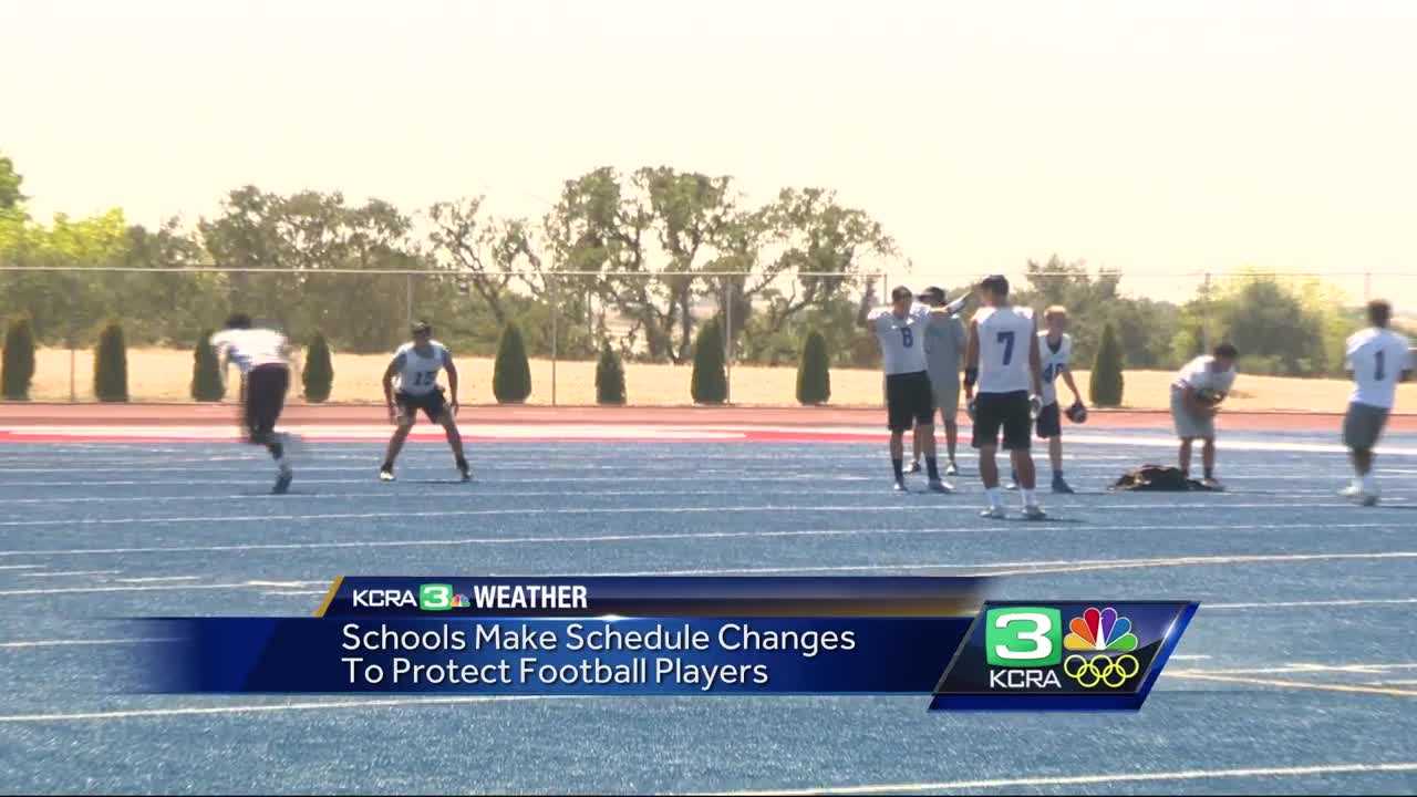 Extreme heat affecting NorCal prep football