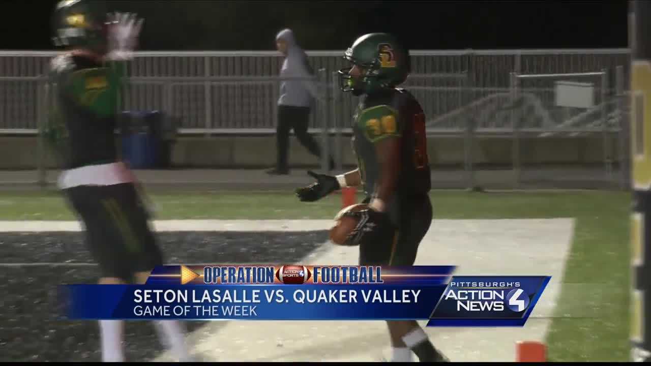 Operation Football Game of the Week: Seton La Salle vs. Quaker Valley